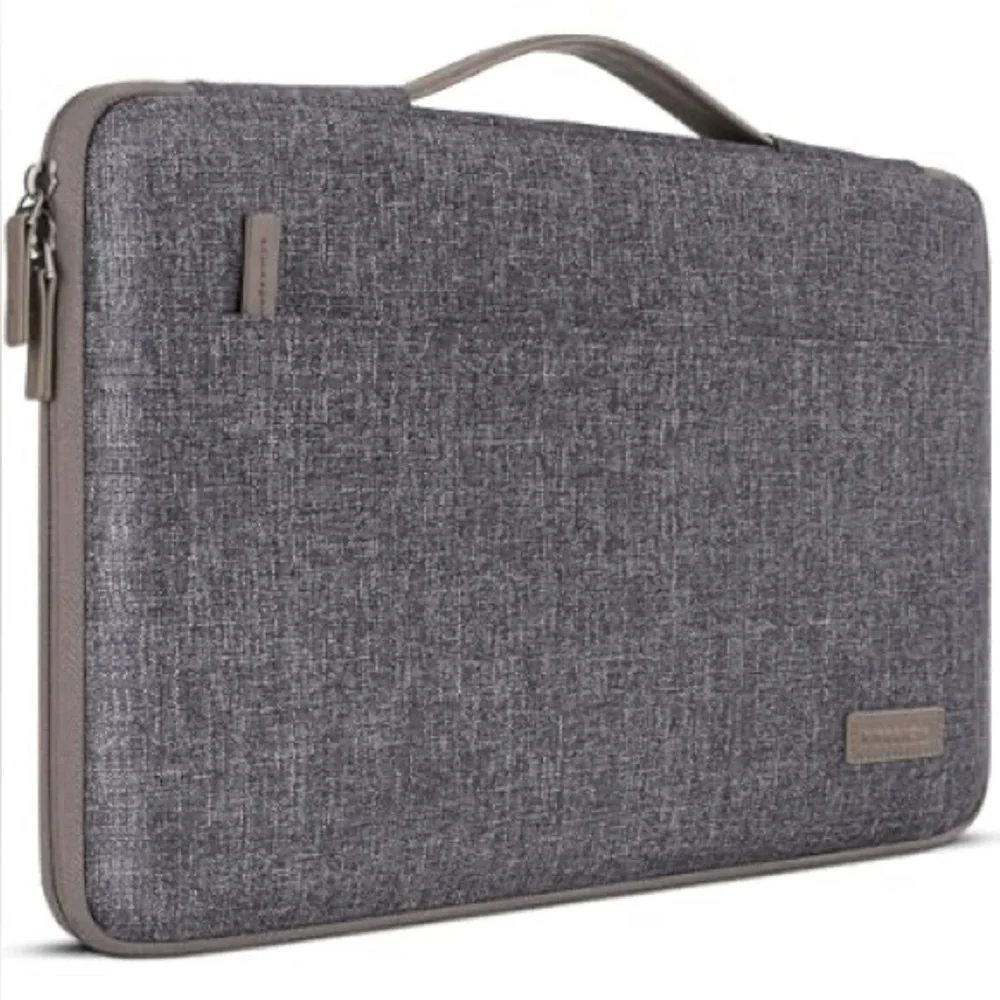 DOMISO 14 inch Laptop Case Sleeve Protective Cover Heather Gray